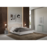 Letto Matrimoniale 160x190 cm struttura bianco frassino testata Grace