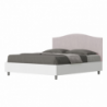 Letto Matrimoniale 160x190 cm struttura bianco frassino testata Grace