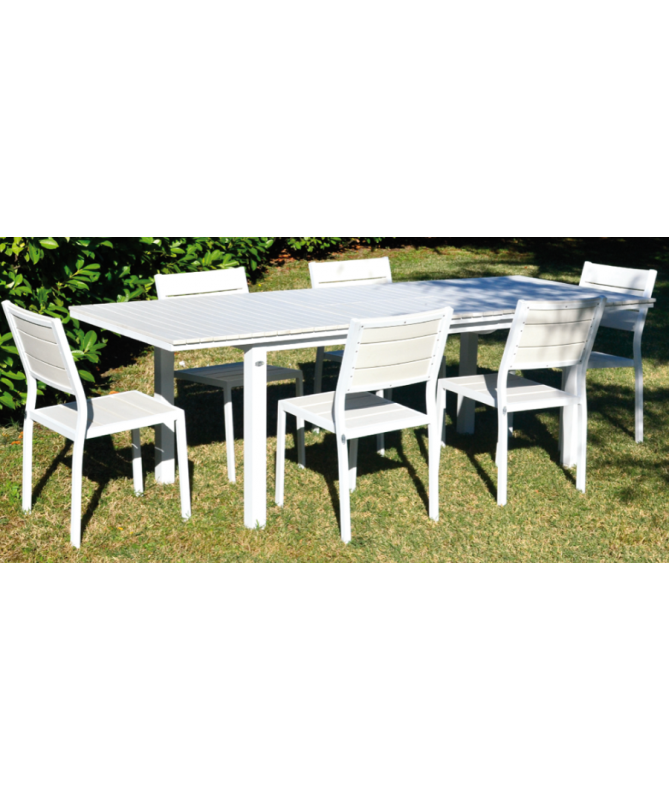 SEDIA TORONTO in alluminio