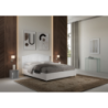 Letto Matrimoniale 160x200 cm struttura bianco frassino testata Grace