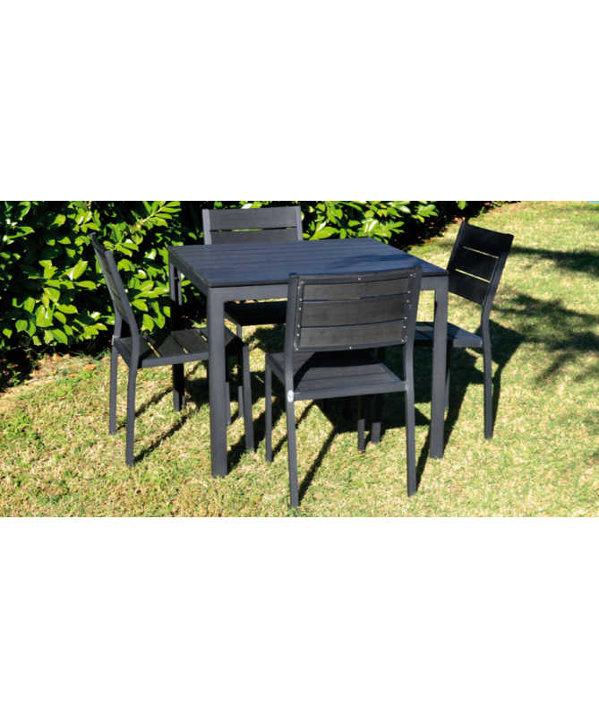 SEDIA TORONTO in alluminio