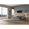 Letto imbottito Matrimoniale 160x190 cm Naspy