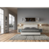Letto imbottito Matrimoniale 160x190 cm Naspy