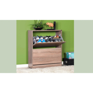 Zoom Scarpiera shc520 a due ante a ribalta rovere