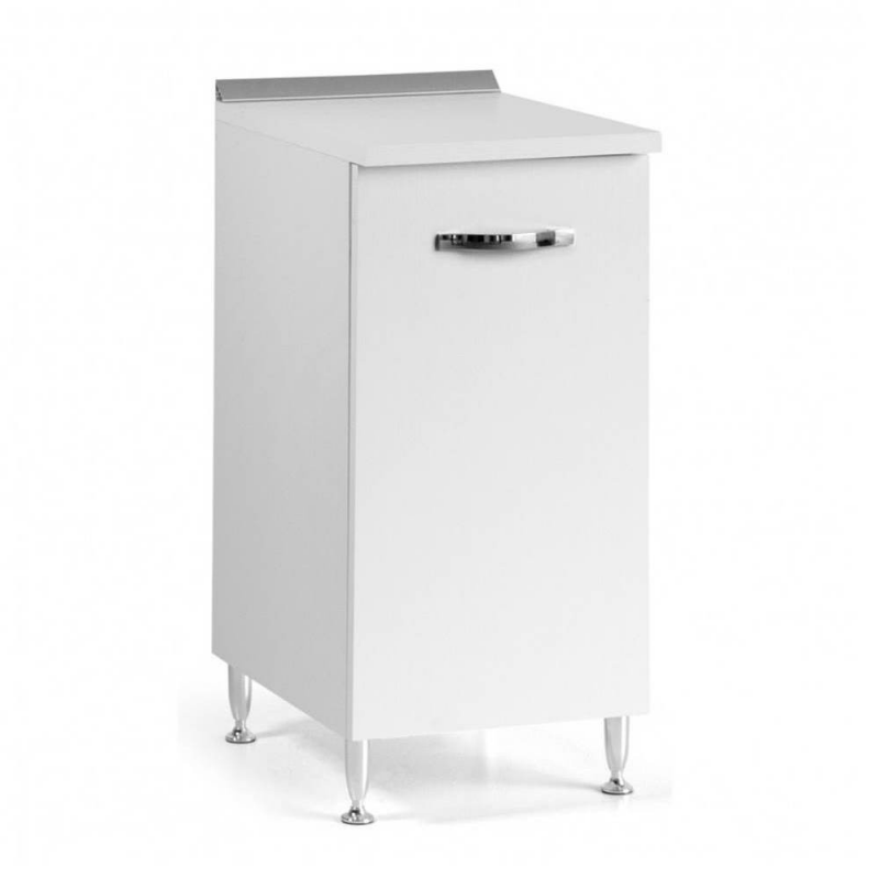 Base cucina con anta 30x50x85H bianco frassinato EFFEZETA ITALIA