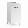 Base cucina con anta 30x50x85H bianco frassinato EFFEZETA ITALIA
