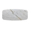 Tavolo fisso con top in ceramica su vetro Gambe in metallo verniciato/soft-touch Atlas 110cm X 220cm H 75cm Stones
