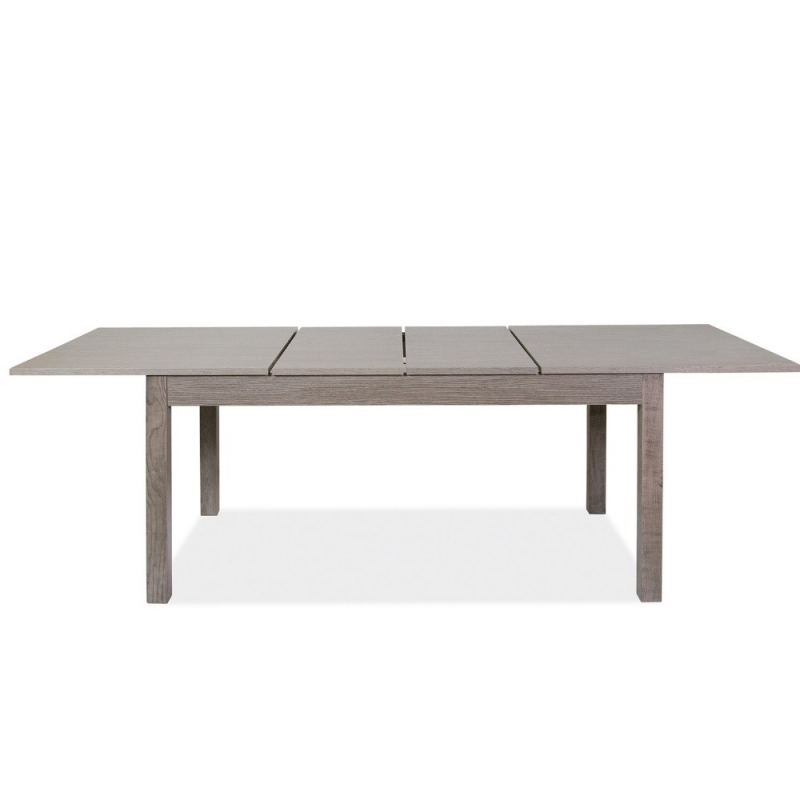 Tavolo allungabile Elindo 160x90 cm bianco frassinato
