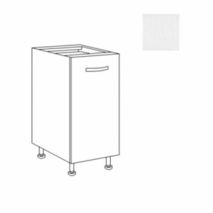 Base cucina 40x60x82h bianco frassinato EFFEZETA ITALIA