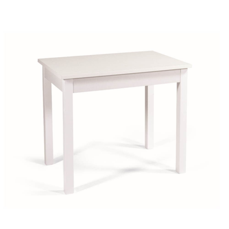 Tavolo allungabile Firenze 90x60 bianco frassinato