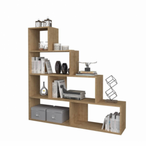 Zoom Libreria a scala Alis 145x145 cm. rovere