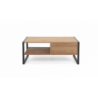 Tavolino da salotto Denver 55 L100xP55XH40 quercia antracite