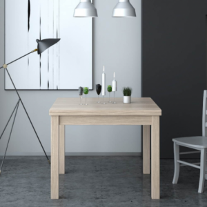 Tavolo raddoppiabile Firenze olmo 90x90