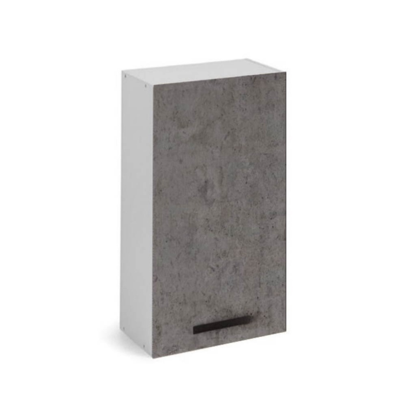 Pensile cucina 30x32x72H cm. con anta cemento EFFEZETA ITALIA