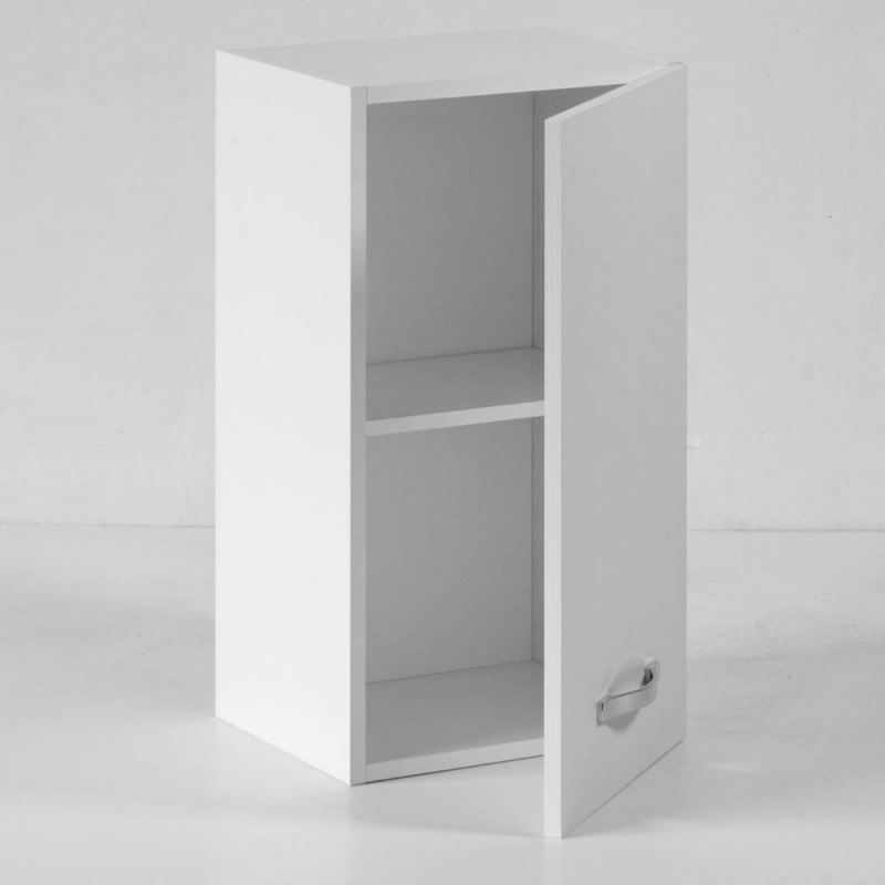 Pensile cucina 40x32x72H cm. con anta bianco frassinato EFFEZETA ITALIA