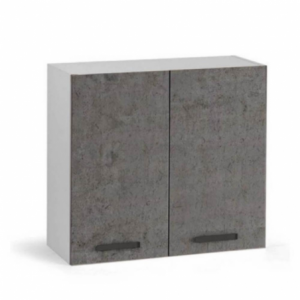 Pensile cucina 80x32x72H cm. 2 ante cemento EFFEZETA ITALIA