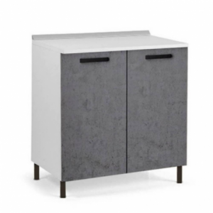Base cucina 80x50x85H due ante cemento EFFEZETA ITALIA