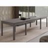 Tavolo Super4 160x90 allungabile a 320 cm cemento