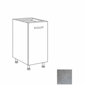 Base cucina 40x60x82h cemento EFFEZETA ITALIA
