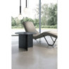 Tavolino in vetro martellato Fold small 60cm X 60cm H 44cm Stones
