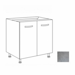 Base cucina 80x60x82H due ante cemento EFFEZETA ITALIA