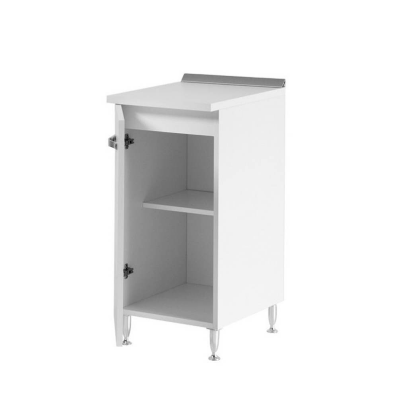 Base cucina con anta 40x50x85H bianco frassinato EFFEZETA ITALIA