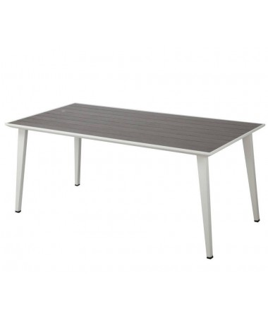 Tavolo MOIA Ceriale in alluminio 180x90 cm - grigio