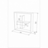 Libreria pensile Kiss 60x60x16 RF140101