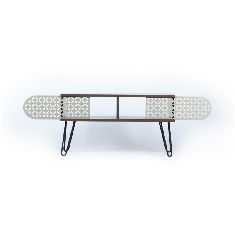 Porta TV Illia noce 106x30x48H MT190111