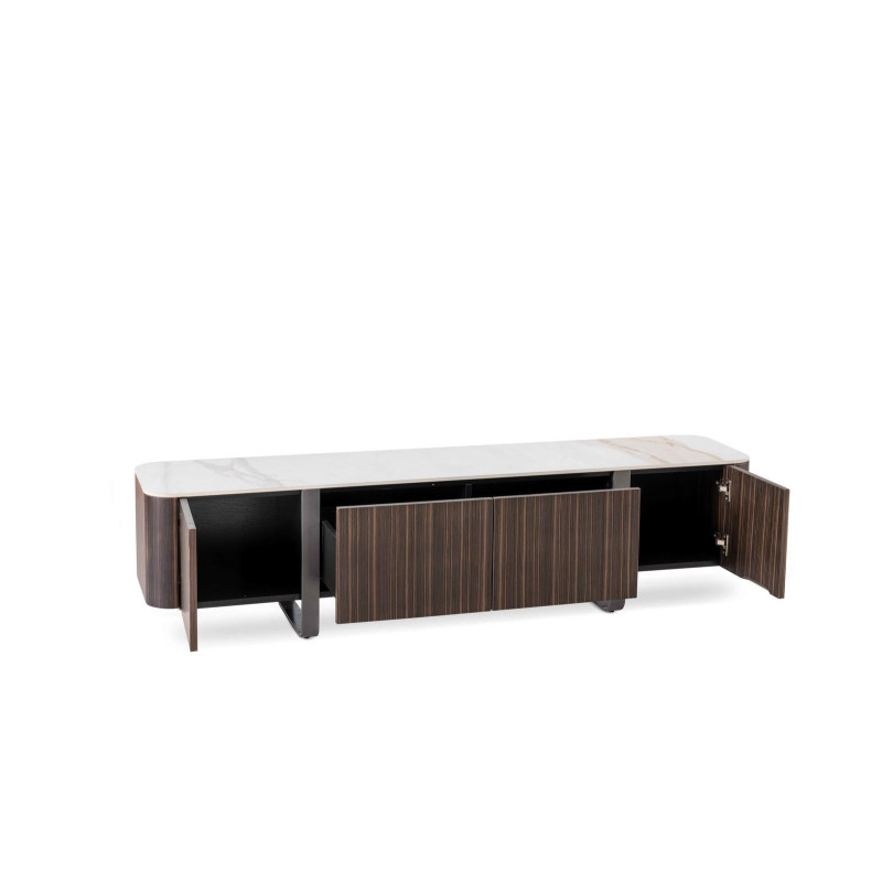 Porta TV 180 x 40 x H 45 cm Andromeda 40cm X 180cm H 45cm Stones