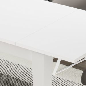 Tavolo allungabile Megaron bianco 120x80 cm