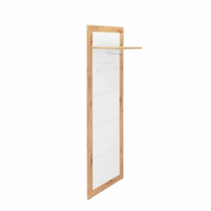 Zoom Pannello appendiabiti Wien 43 da ingresso rovere bianco