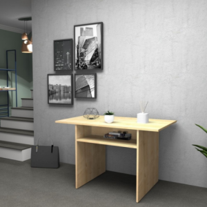 Zoom Tavolo consolle ripiegabile Ikebana rovere 120x35