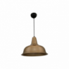 Lampada a sospensione Tampa ASZ1343 con diffusore bronzo