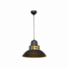 Lampada a sospensione Tibet ASZ0871 nera stile industriale