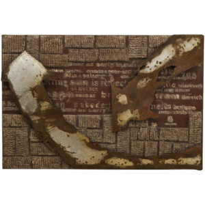 Olio su metallo 120 x 80 cm Quadro 3cm X 120cm H 80cm Stones
