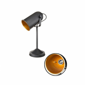 Zoom Lampada da tavolo direzionabile Tokyo MDL3636 metallo nero