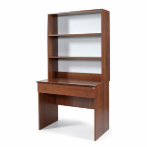Zoom Libreria Angela noce antico per scrivanie da 90 cm.