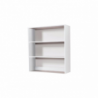 Libreria Angela bianco per scrivanie da 90 cm.