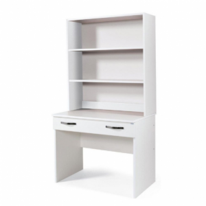 Zoom Libreria Angela bianco per scrivanie da 90 cm.