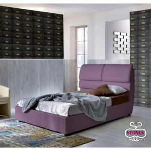 Zoom Letto una piazza e mezzo Donatella 100cm X 229cm H 107cm Stones