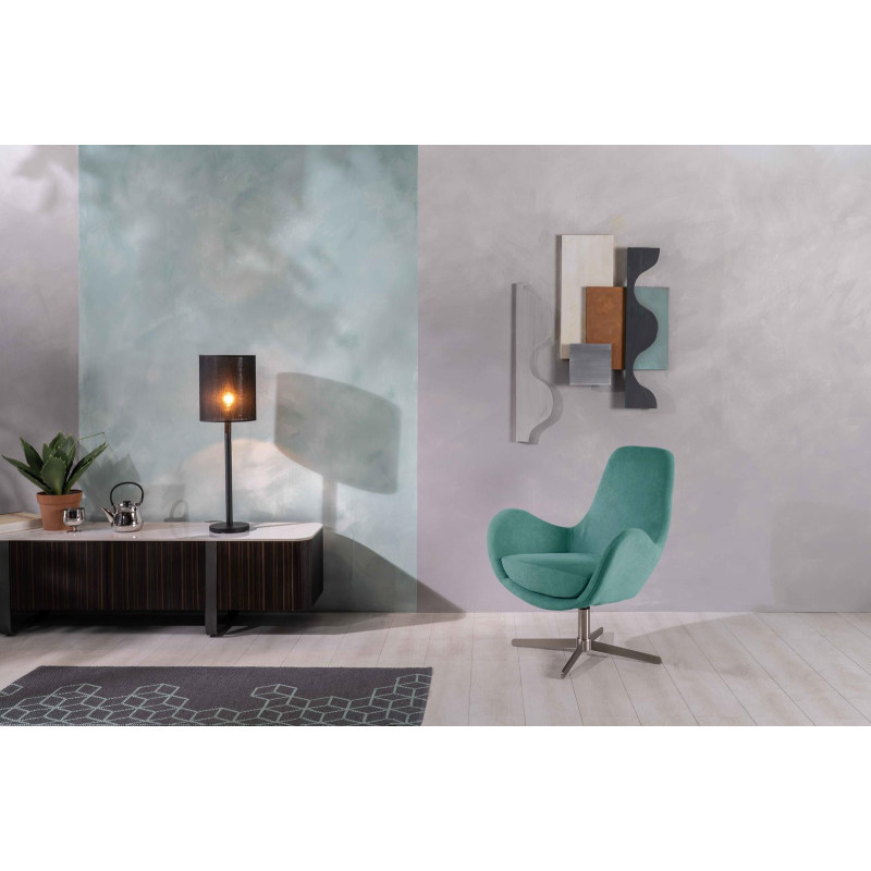 Poltrona girevole Olga L.P.H 72 x 64 x 85 cm Stones