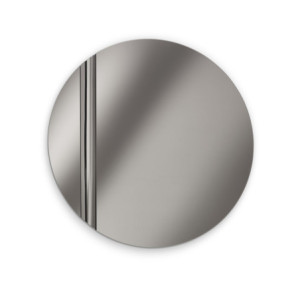 Zoom Specchio da parete con vetro finitura Fumé Struttura in metallo Coin Stones