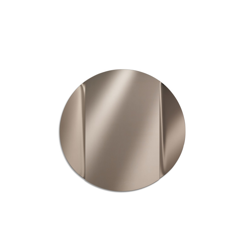 Specchio da parete con vetro finitura Bronzo Struttura in metallo Anubi Stones
