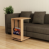 Tavolino da divano Edi porta pc e riviste rovere oak
