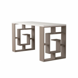 Zoom Scrivania Labirent 140 tortora bianco