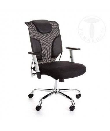 Poltrona da ufficio Fashion - nero