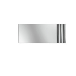 Zoom Specchio da parete con vetro finitura Argento Struttura in metallo Panorama 180cm X 70cm H 0cm Stones