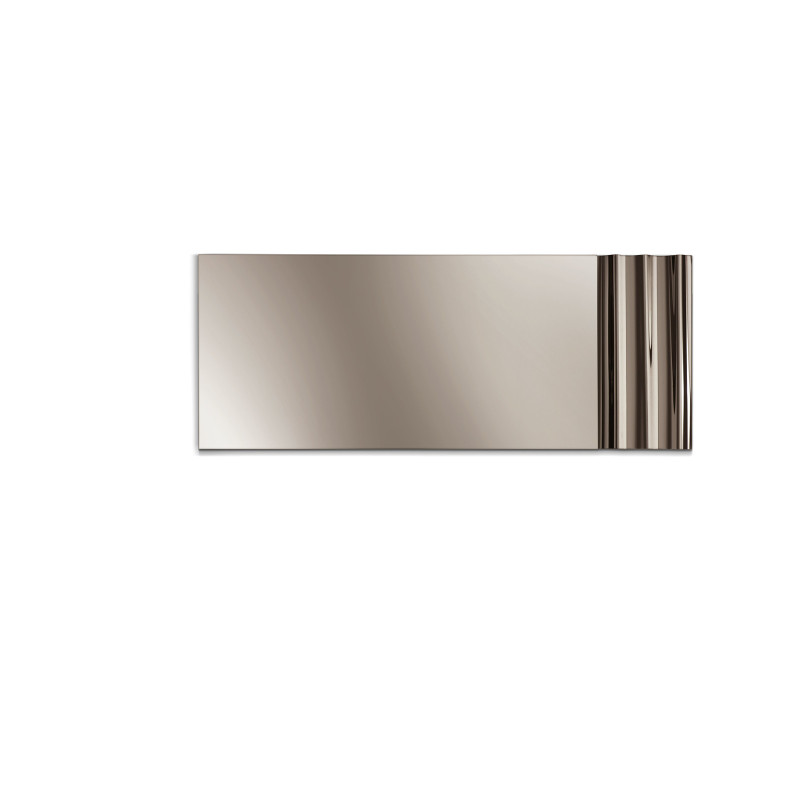 Specchio da parete con vetro finitura Bronzo Struttura in metallo Panorama 180cm X 70cm H 0cm Stones