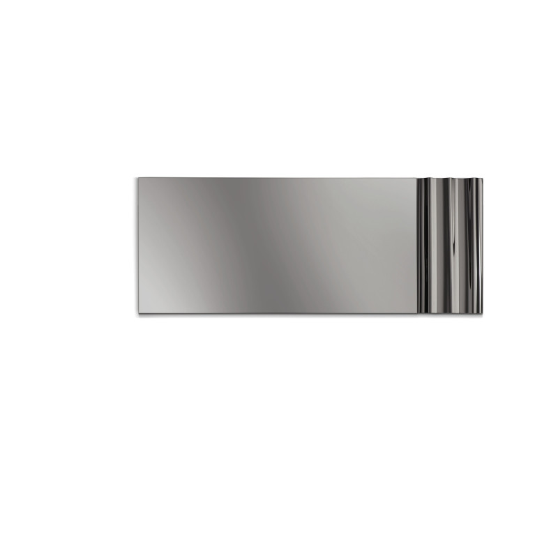 Specchio da parete con vetro finitura Fumé Struttura in metallo Panorama 180cm X 70cm H 0cm Stones